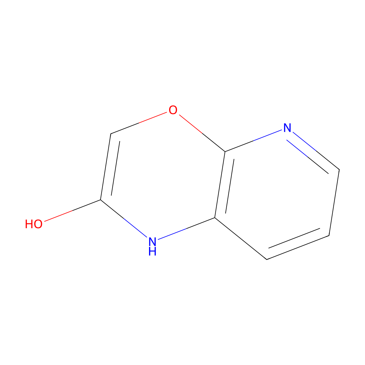 1H-Pyrido[2,3-b][1,4]oxazin-2-ol molecular structure, CAS 1313712-32-1