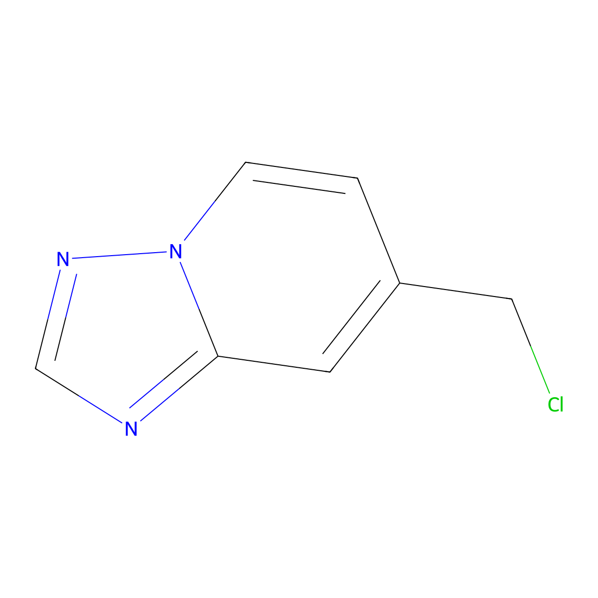 7-(Chloromethyl)-[1,2,4]triazolo[1,5-a]pyridine molecular structure, CAS 1313726-28-1