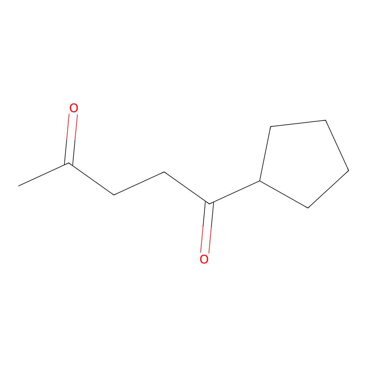 1-Cyclopentylpentane-1,4-dione molecular structure, CAS 131373-79-0