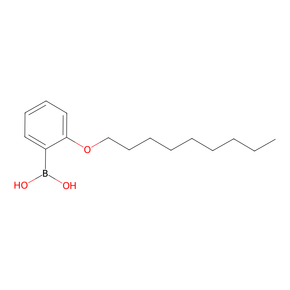 Boronic acid, B-[2-(nonyloxy)phenyl]- molecular structure, CAS 1313761-42-0