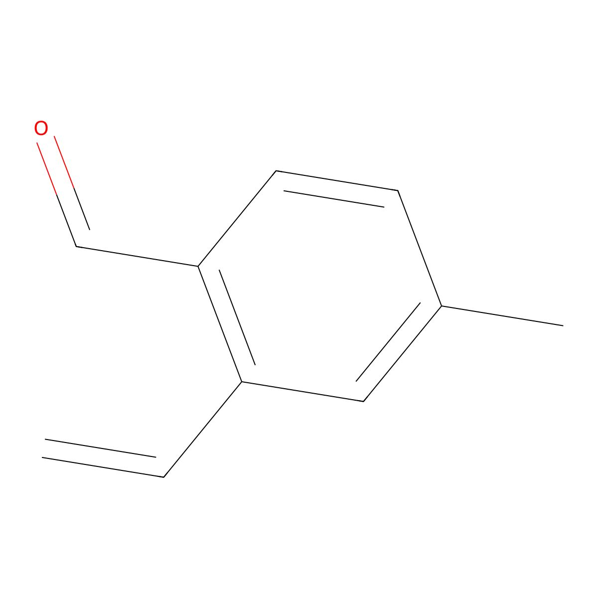4-Methyl-2-vinylbenzaldehyde molecular structure, CAS 1313762-41-2