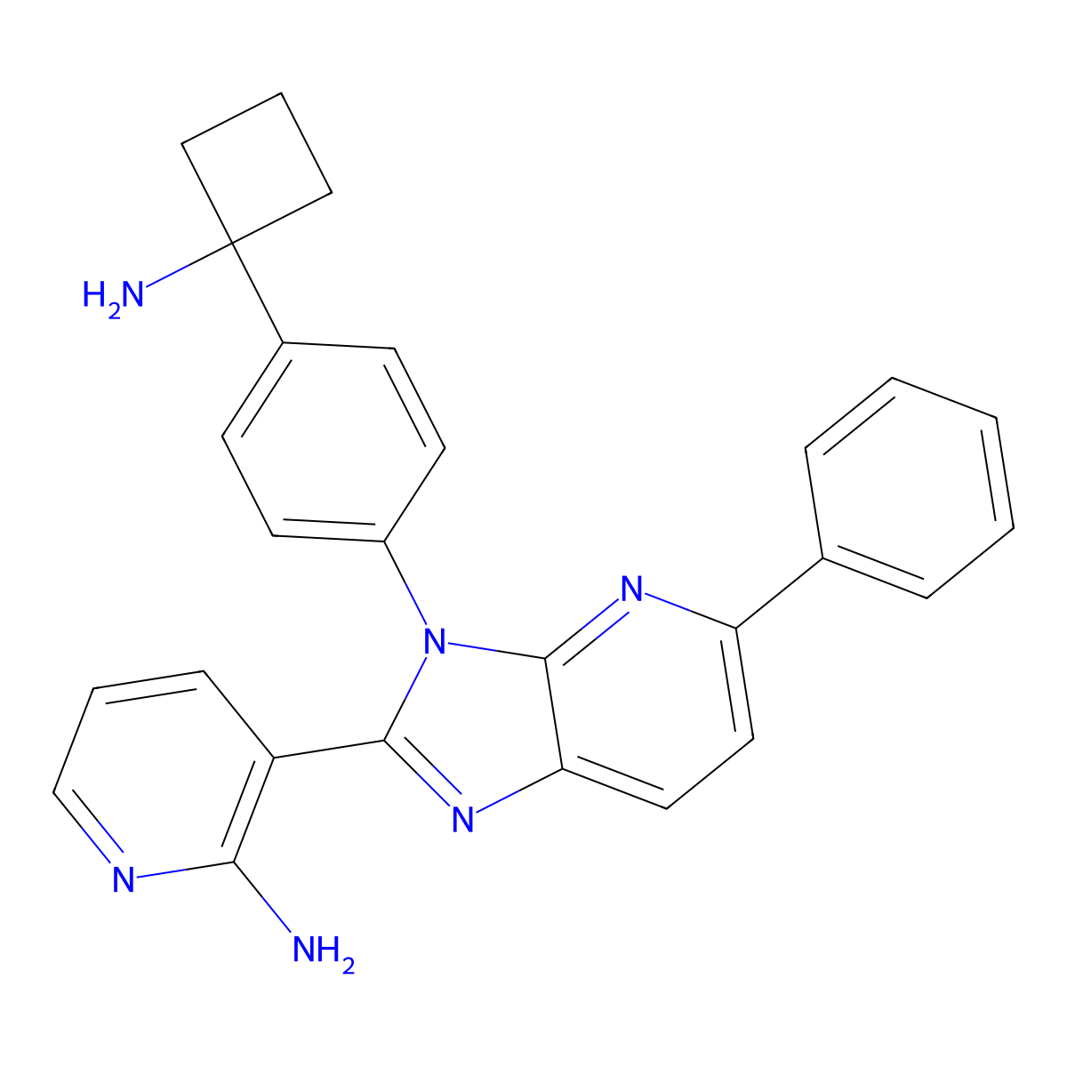 Miransertib molecular structure, CAS 1313881-70-7