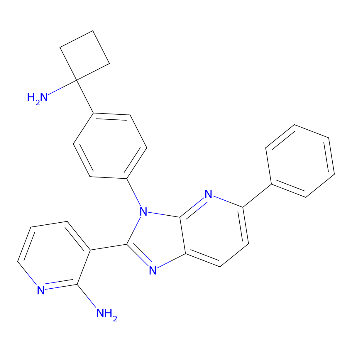 Miransertib molecular structure, CAS 1313881-70-7