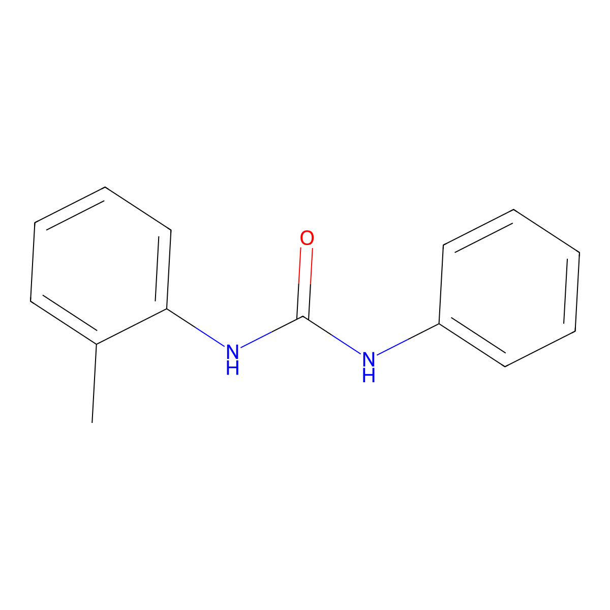 Carbanilide, 2-methyl- molecular structure, CAS 13140-49-3