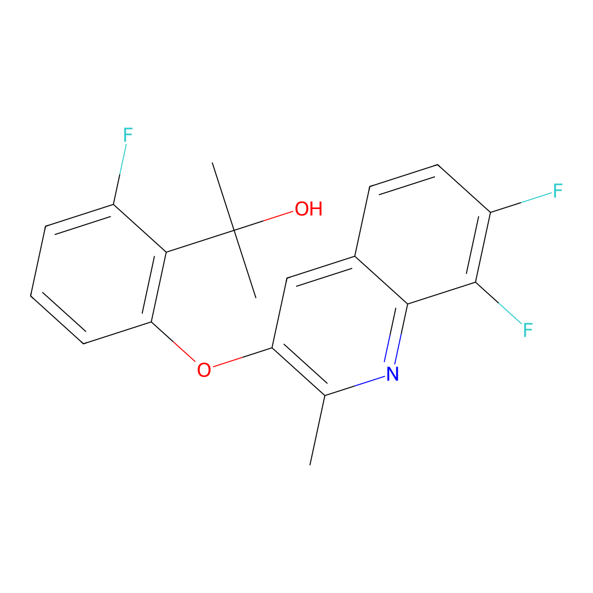 Ipflufenoquin molecular structure, CAS 1314008-27-9