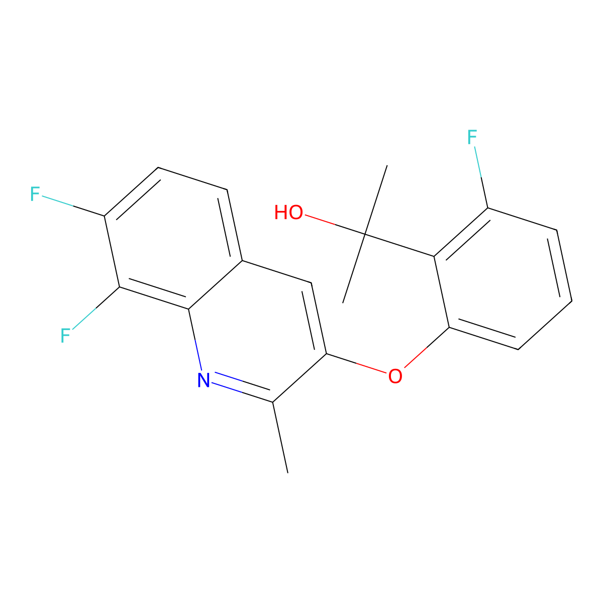 Ipflufenoquin molecular structure, CAS 1314008-27-9