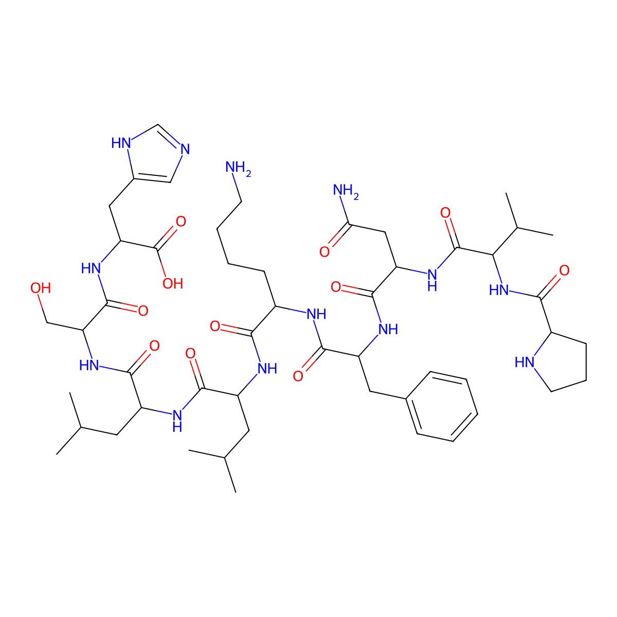 Hemopressin (human, mouse) molecular structure, CAS 1314035-51-2