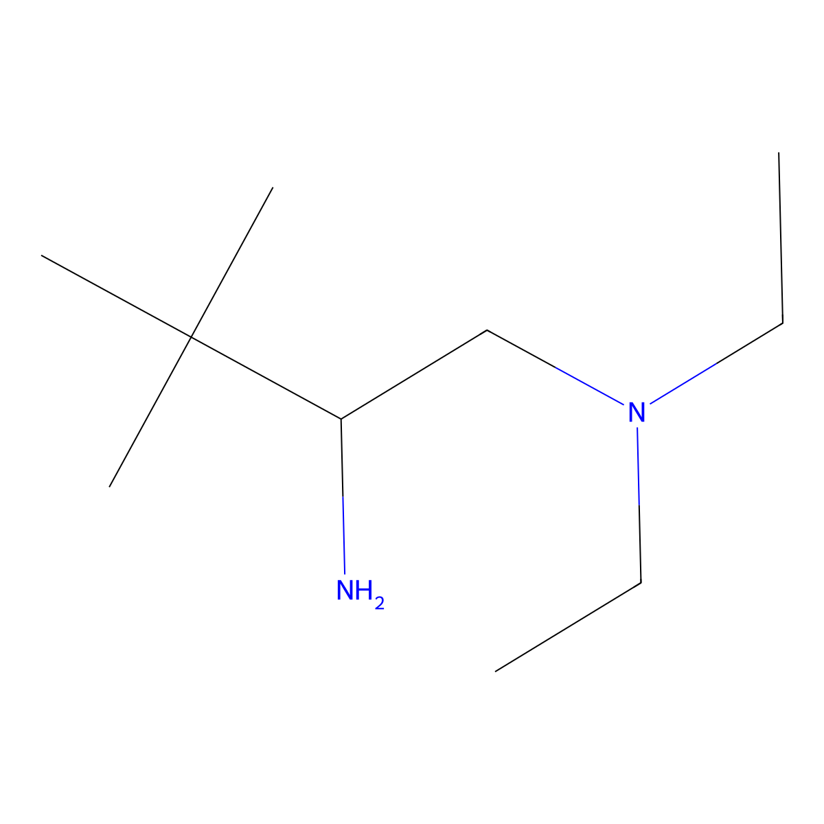 (S)-N1,N1-Diethyl-3,3-dimethylbutane-1,2-diamine molecular structure, CAS 1314036-63-9