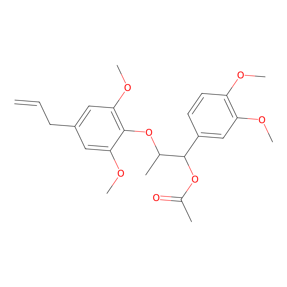 Maceneolignan H molecular structure, CAS 1314042-85-7
