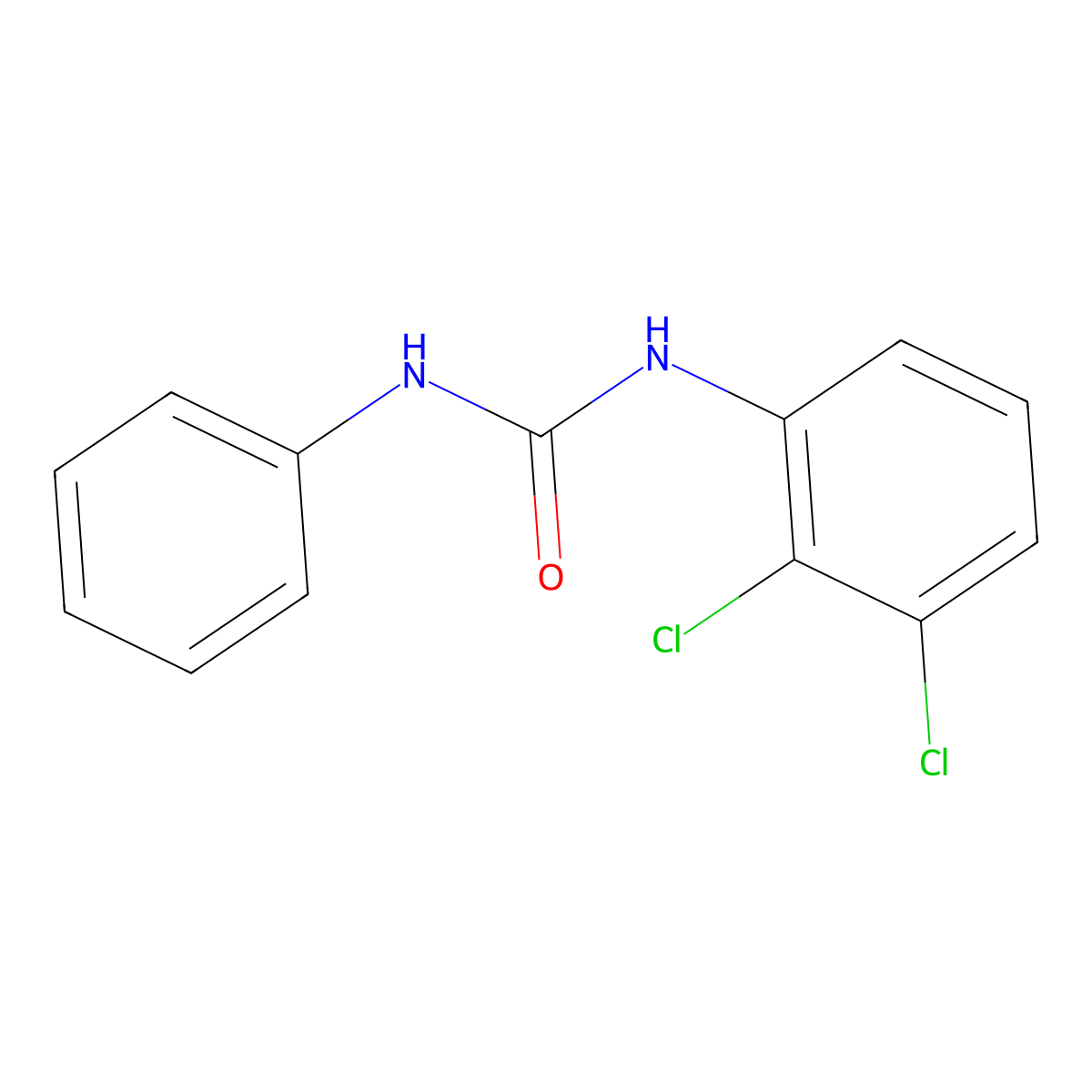 1-(2,3-Dichlorophenyl)-3-phenylurea molecular structure, CAS 13142-52-4