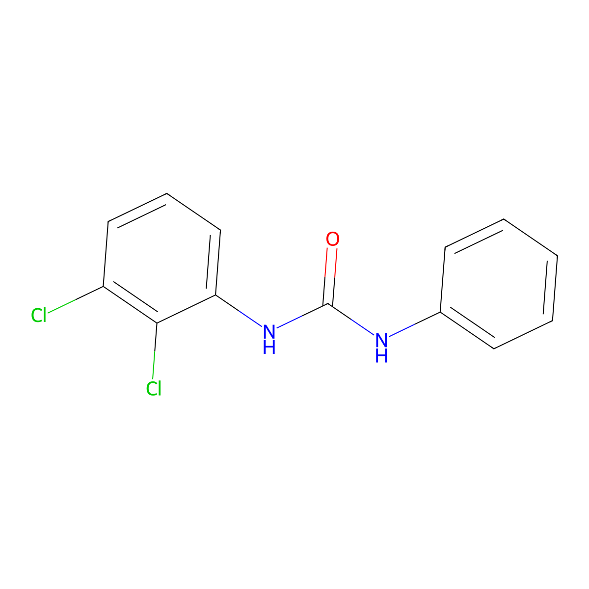 1-(2,3-Dichlorophenyl)-3-phenylurea molecular structure, CAS 13142-52-4