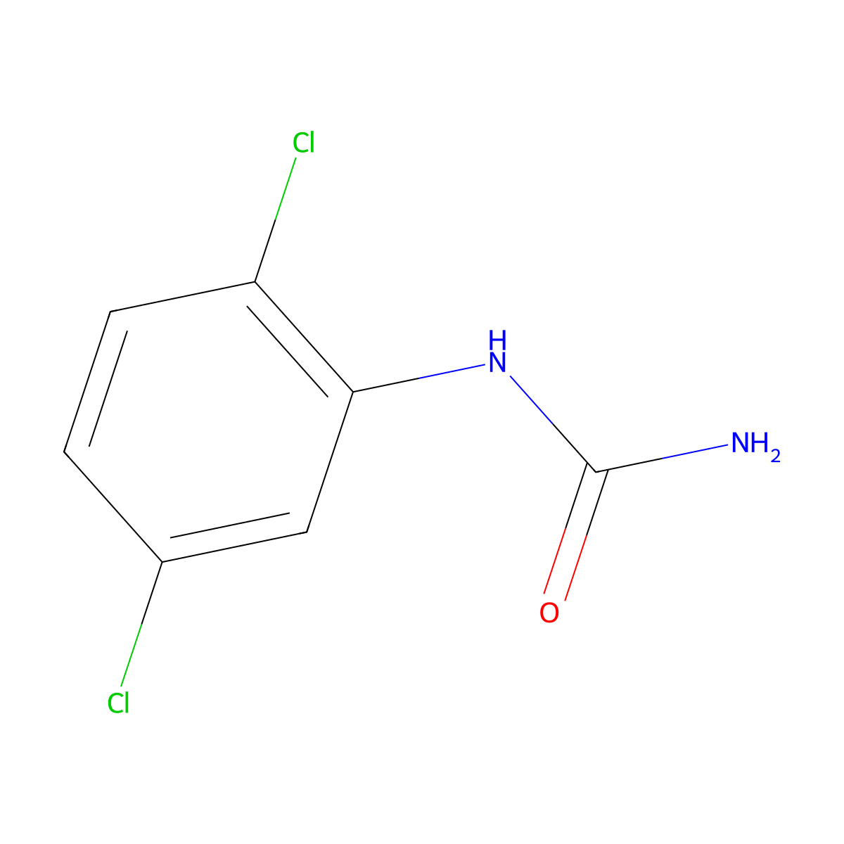 (2,5-Dichlorophenyl)urea molecular structure, CAS 13142-55-7