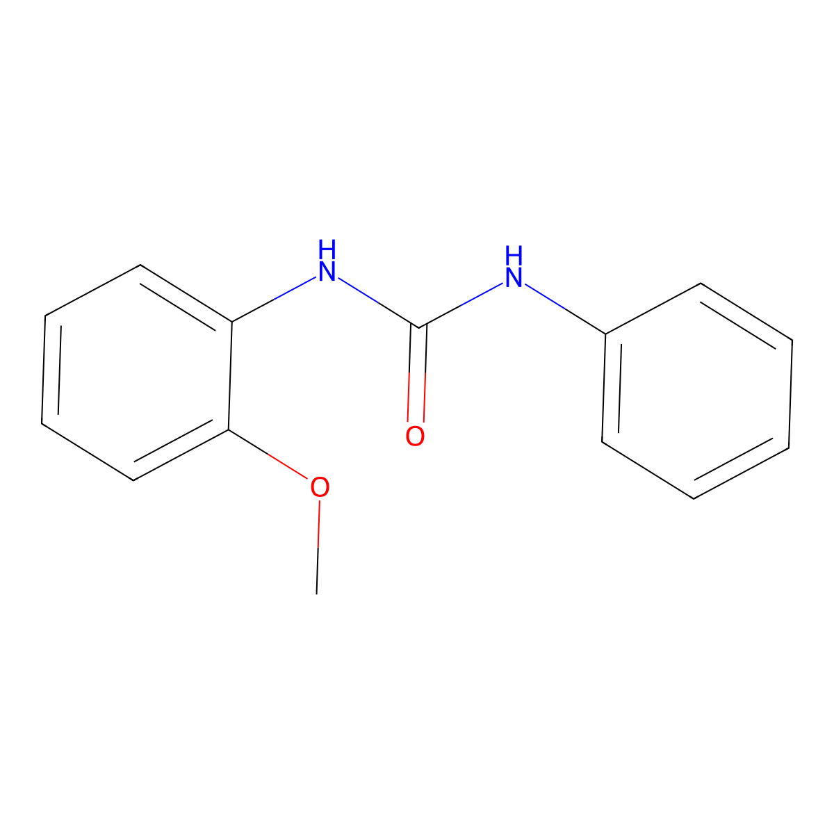 Carbanilide, 2-methoxy- molecular structure, CAS 13142-82-0
