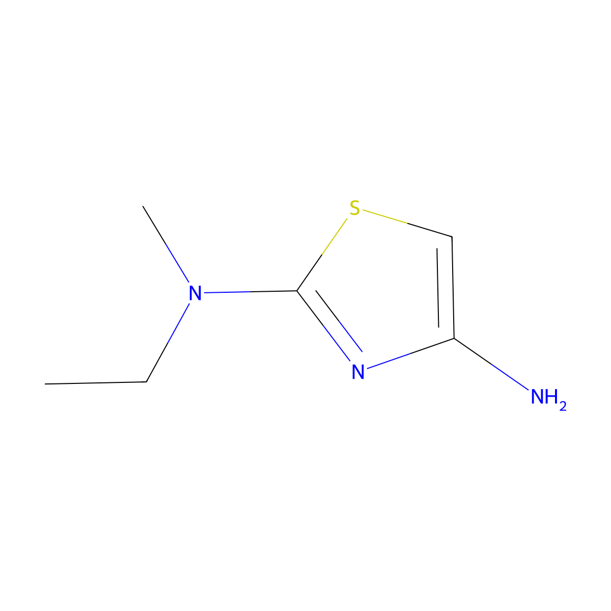4-Amino-2-(methylethylamino)thiazole molecular structure, CAS 1314355-27-5