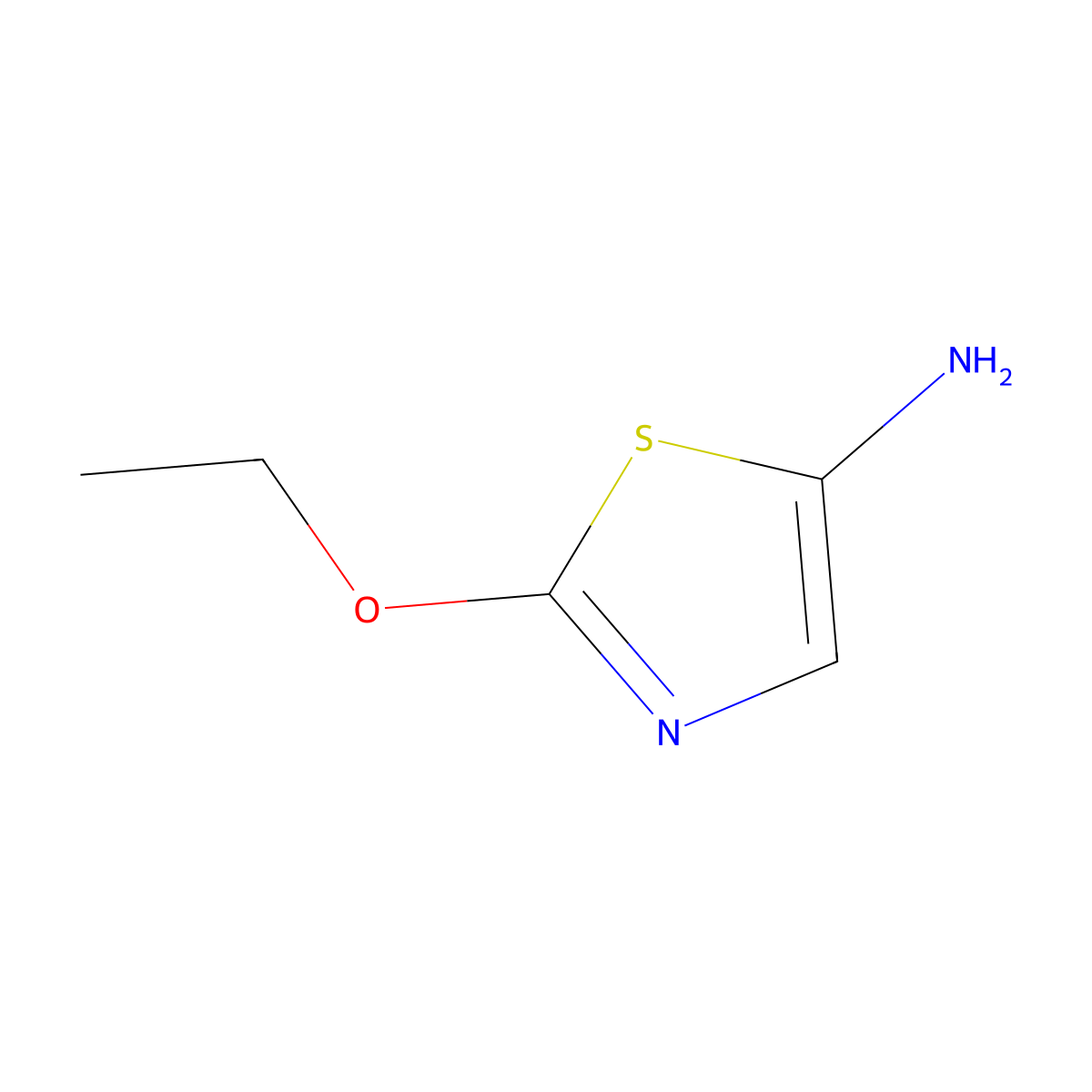 2-Ethoxythiazol-5-amine molecular structure, CAS 1314355-67-3