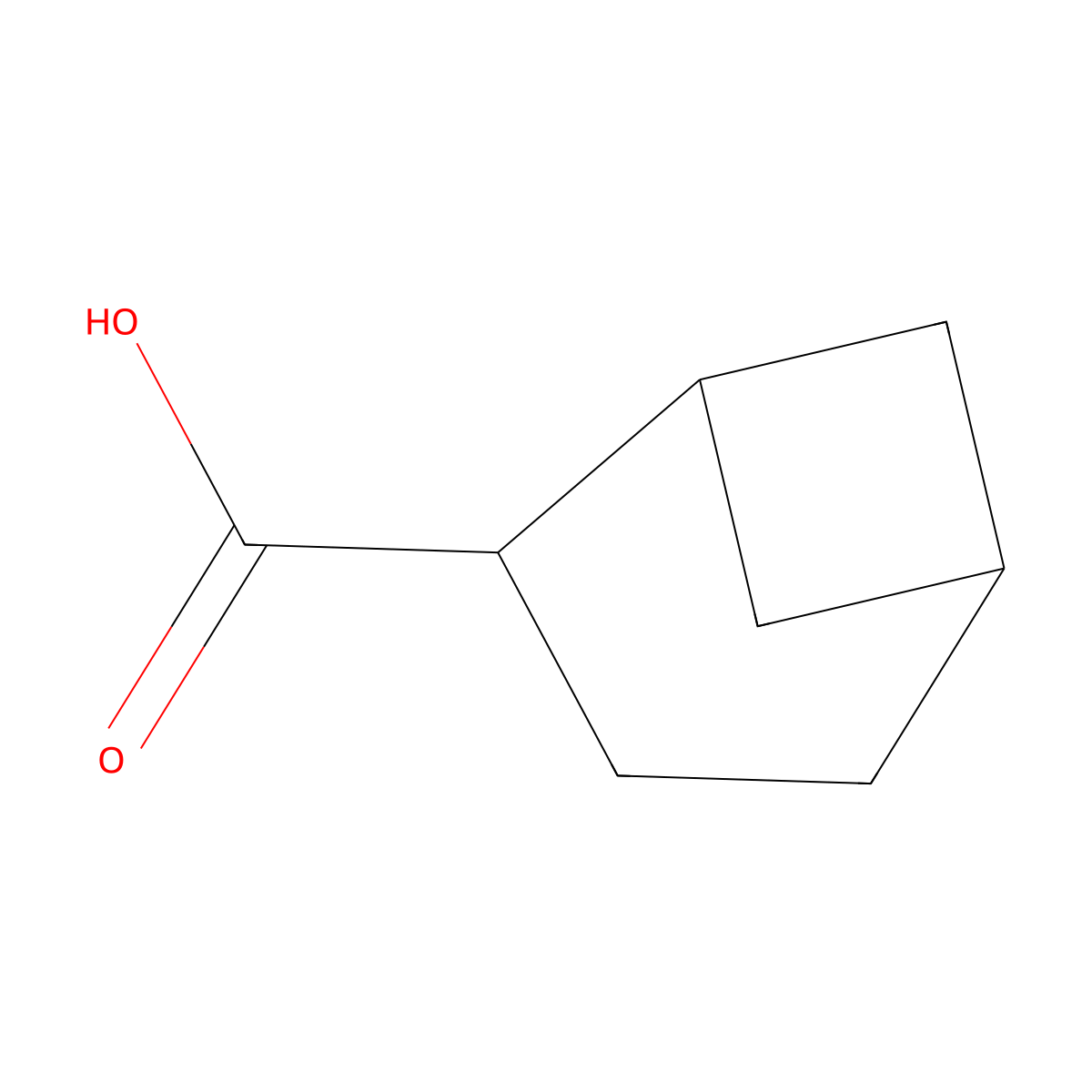 Bicyclo[3.1.1]heptane-2-carboxylic acid molecular structure, CAS 1314400-56-0