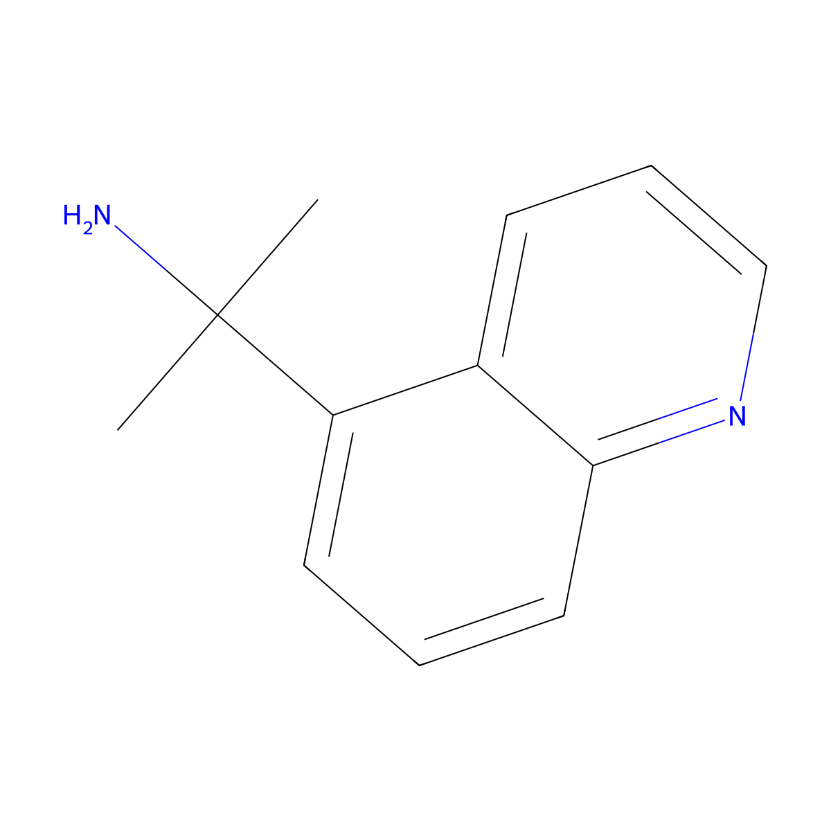 2-(Quinolin-5-yl)propan-2-amine molecular structure, CAS 1314643-71-4