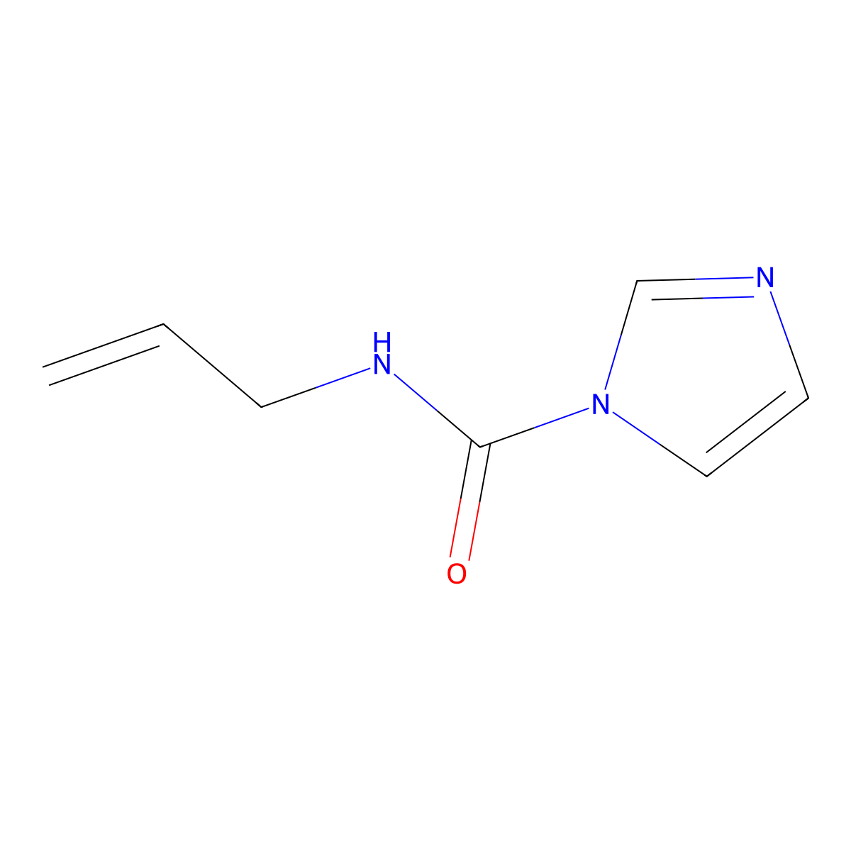 N-allyl-1H-imidazole-1-carboxamide molecular structure, CAS 131475-54-2