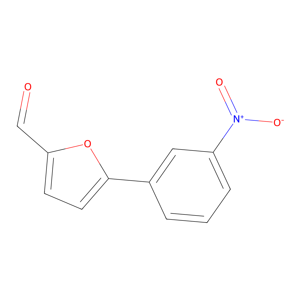 5-(3-Nitrophenyl)furfural molecular structure, CAS 13148-43-1