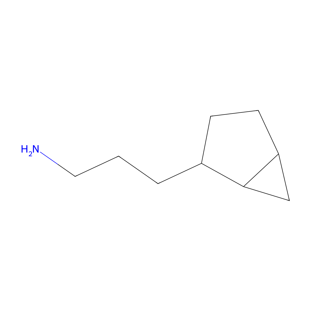 3-{Bicyclo[3.1.0]hexan-2-yl}propan-1-amine molecular structure, CAS 1314910-07-0