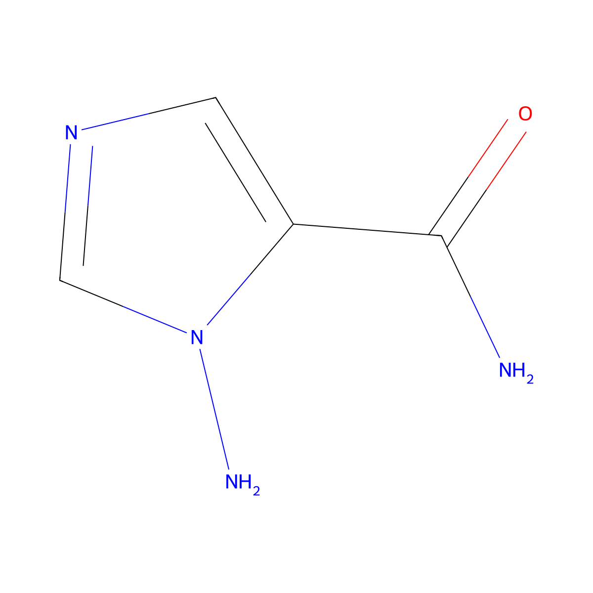 1-Amino-1h-imidazole-5-carboxamide molecular structure, CAS 1314910-72-9
