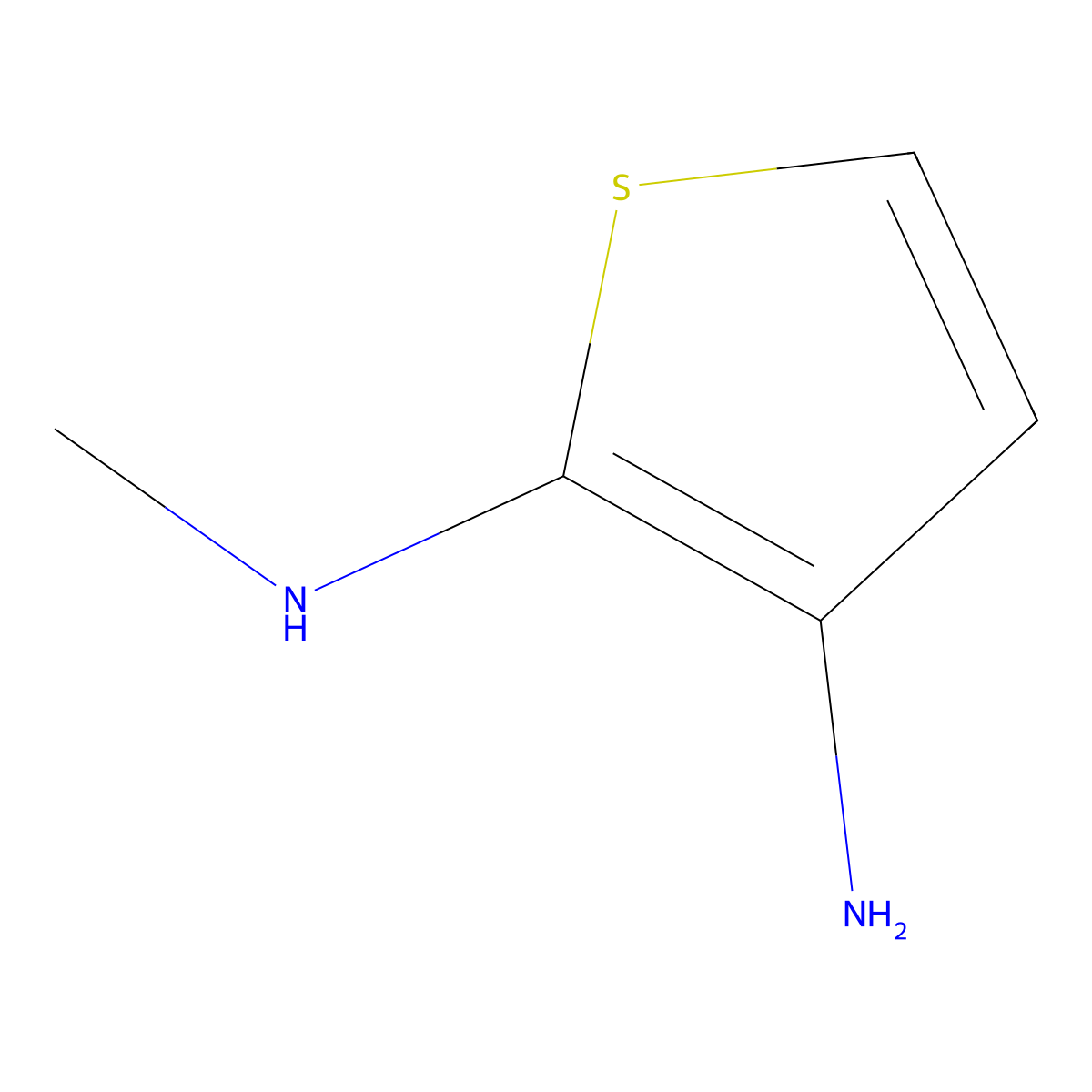 N2-Methylthiophene-2,3-diamine molecular structure, CAS 1314915-78-0