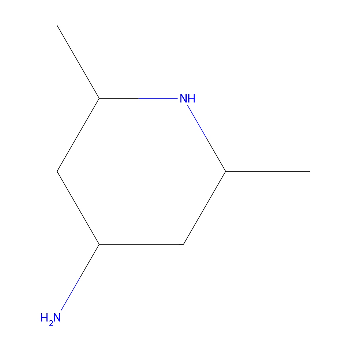 2,6-Dimethylpiperidin-4-amine molecular structure, CAS 1314916-14-7