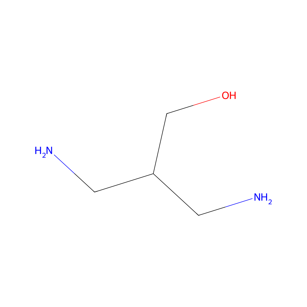 3-Amino-2-(aminomethyl)propan-1-ol molecular structure, CAS 1314916-29-4