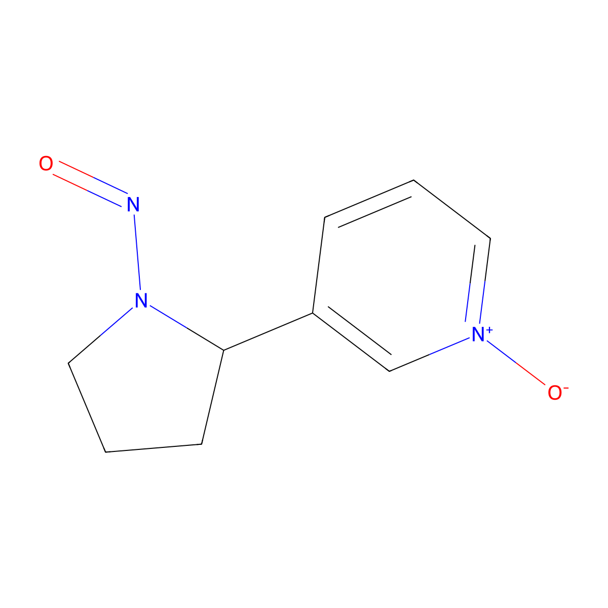 N'-Nitrosonornicotine-N-oxide molecular structure, CAS 1314916-69-2
