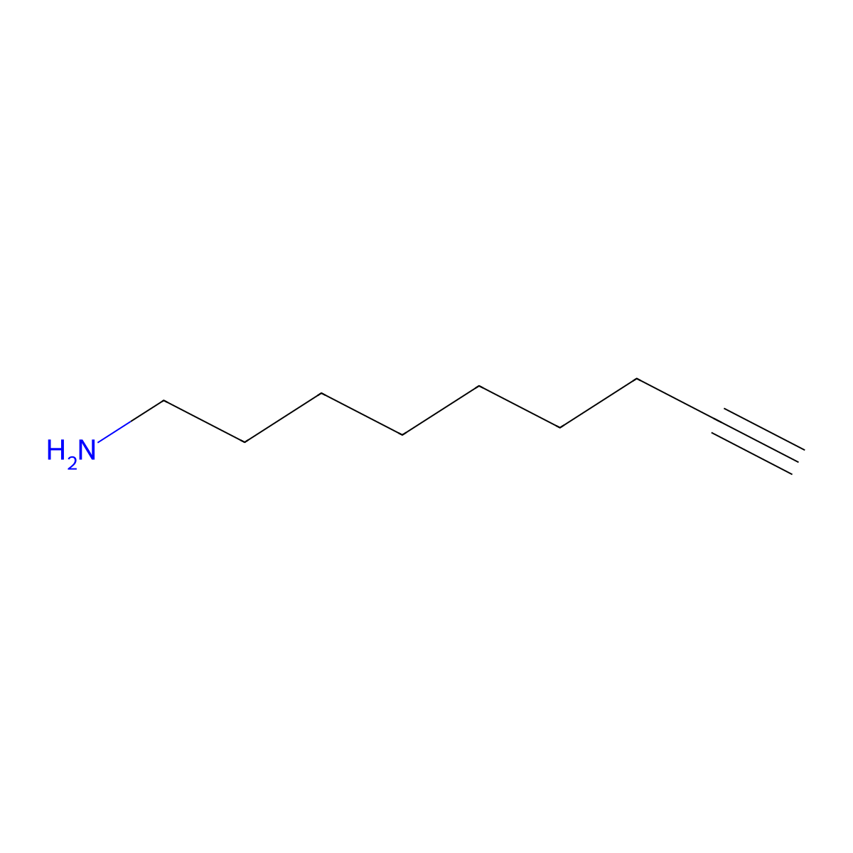 Non-8-yn-1-amine molecular structure, CAS 1314920-01-8