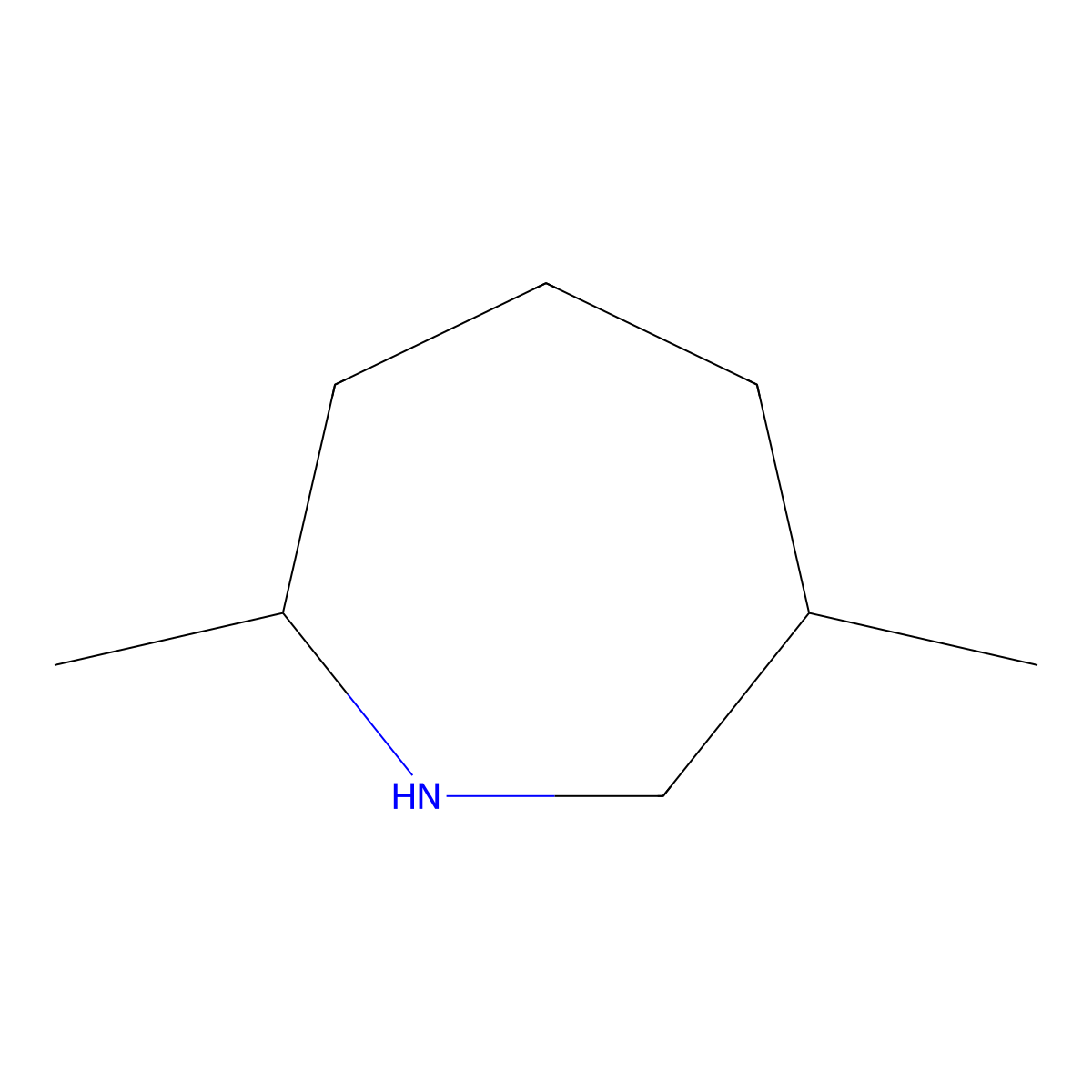 2,6-Dimethylazepane molecular structure, CAS 1314920-15-4