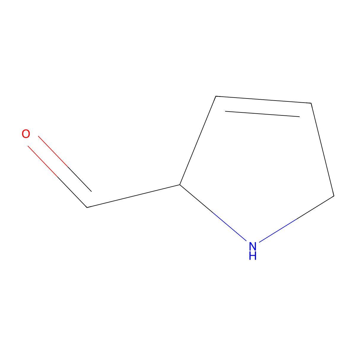 2,5-dihydro-1H-pyrrole-2-carbaldehyde molecular structure, CAS 1314925-37-5