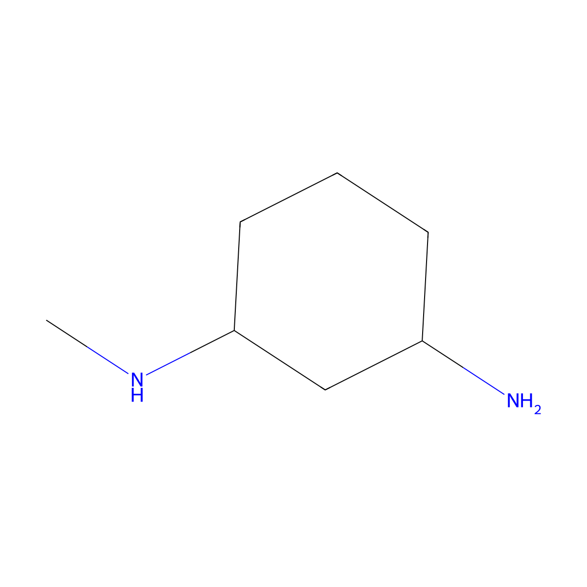 n1-Methylcyclohexane-1,3-diamine molecular structure, CAS 1314927-59-7