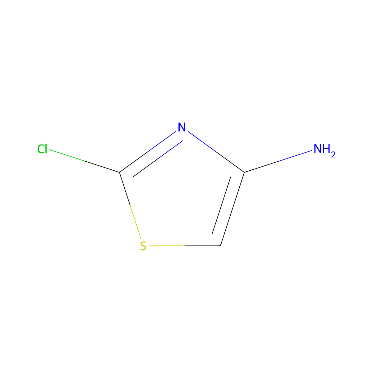 2-Chlorothiazol-4-amine molecular structure, CAS 1314927-97-3