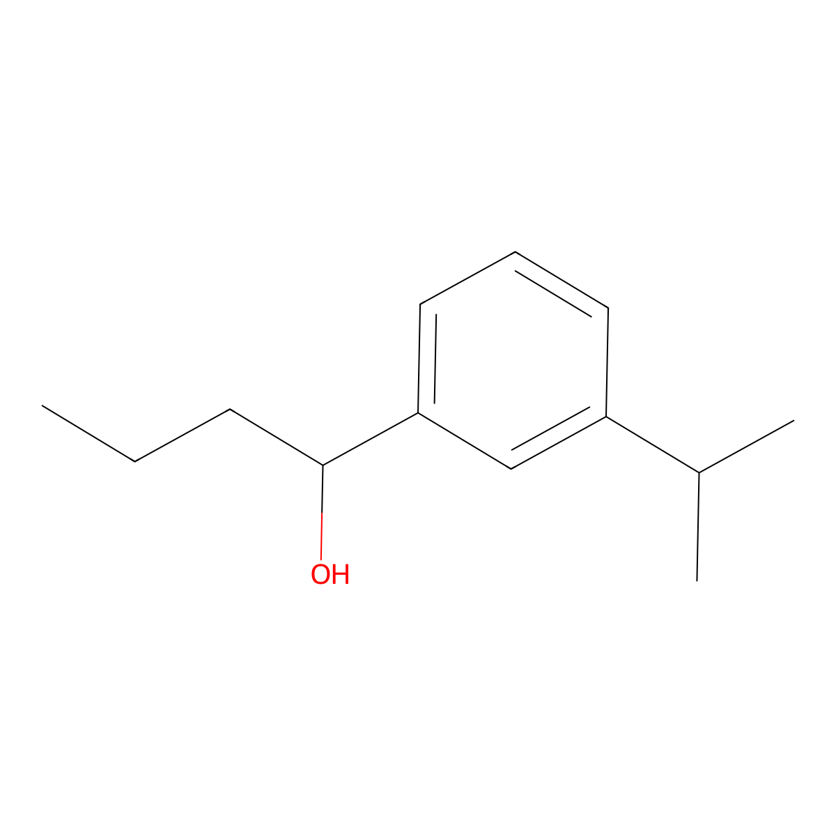 1-(3-iso-Propylphenyl)-1-butanol molecular structure, CAS 1314929-51-5