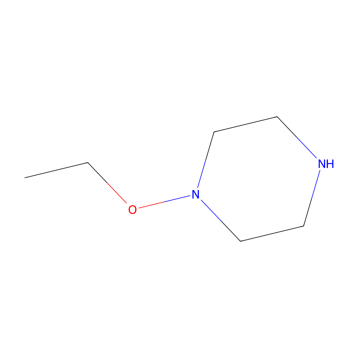1-Ethoxypiperazine molecular structure, CAS 1314933-43-1