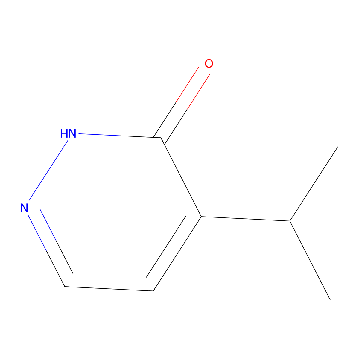 4-Isopropylpyridazin-3(2H)-one molecular structure, CAS 1314937-10-4