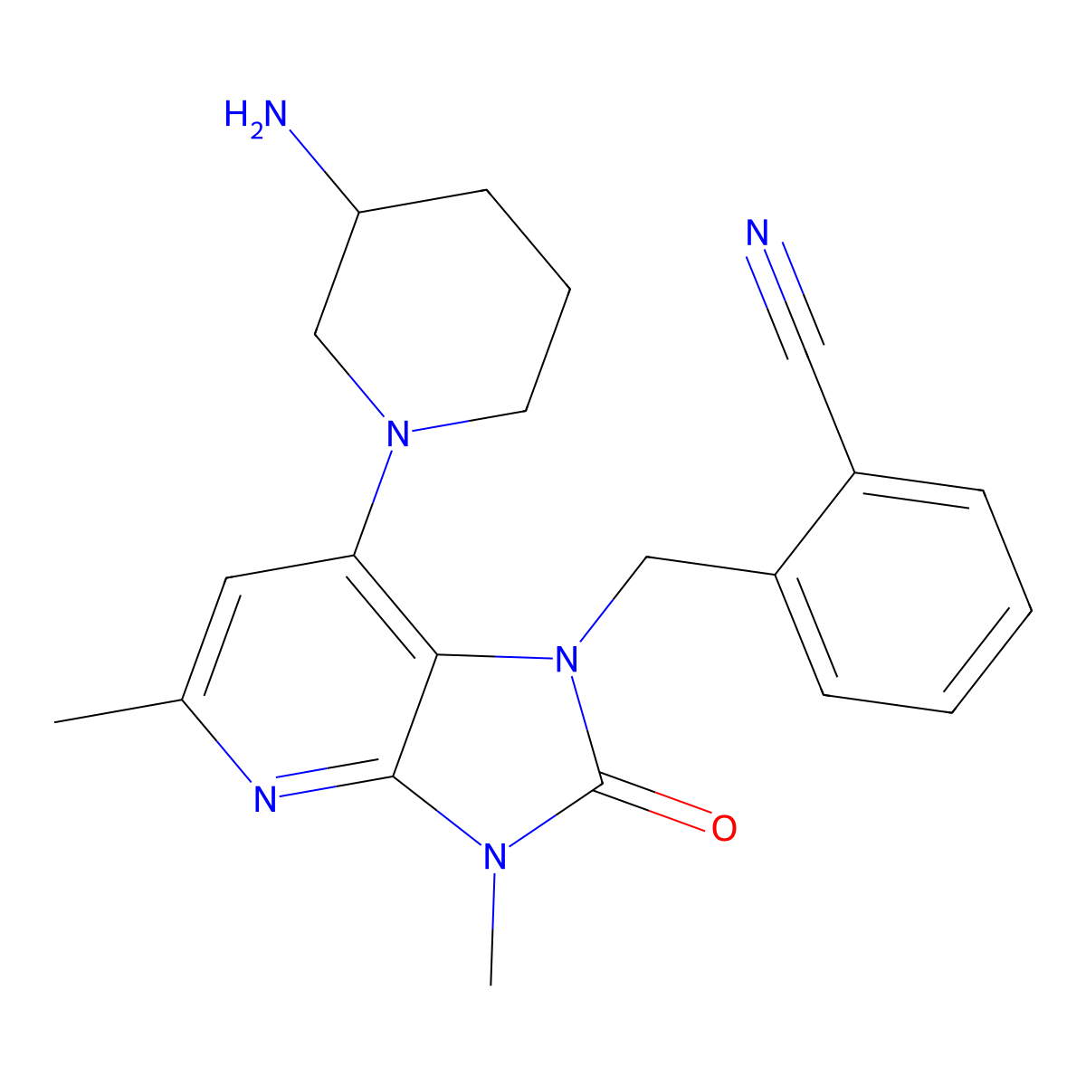 Imigliptin molecular structure, CAS 1314944-07-4