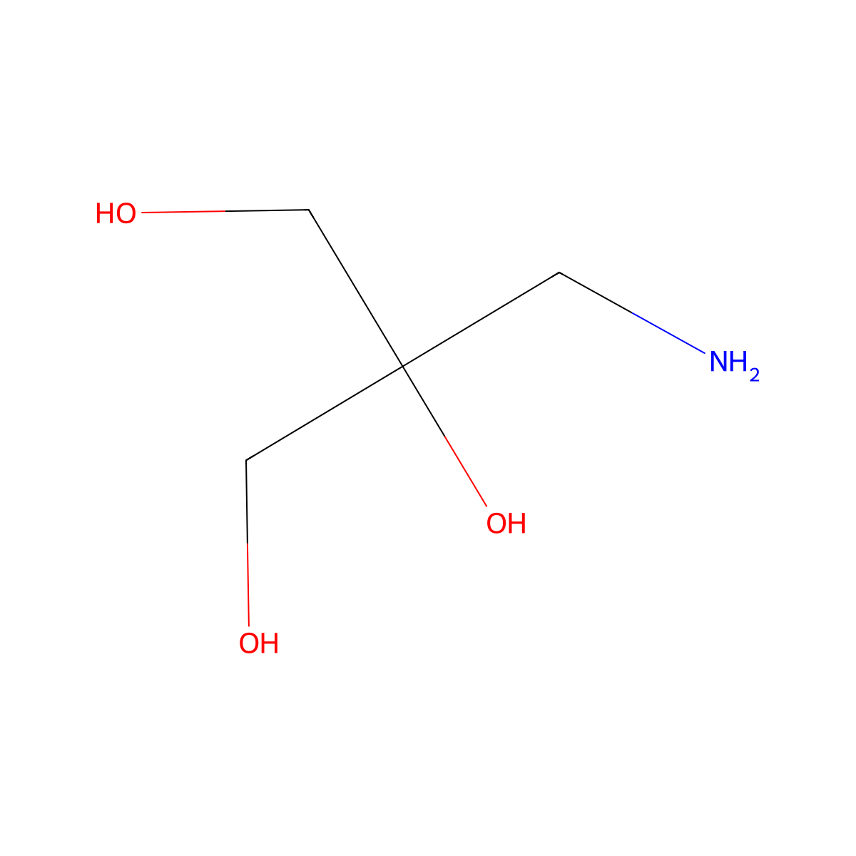2-(Aminomethyl)propane-1,2,3-triol molecular structure, CAS 1314958-97-8