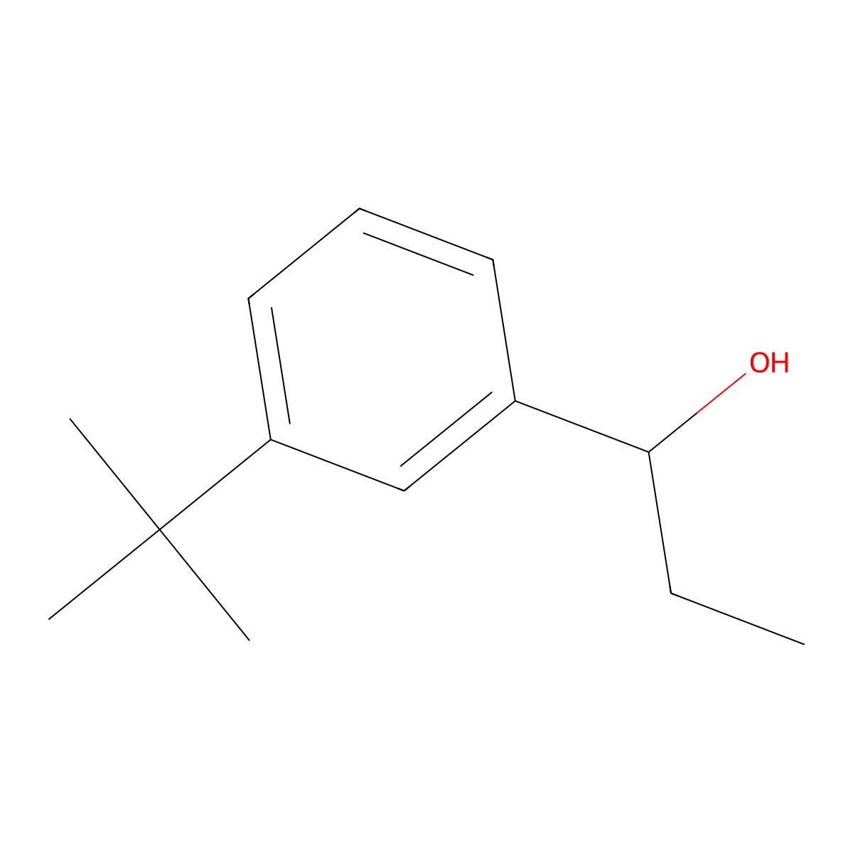 1-(3-tert-Butylphenyl)-1-propanol molecular structure, CAS 1314961-90-4