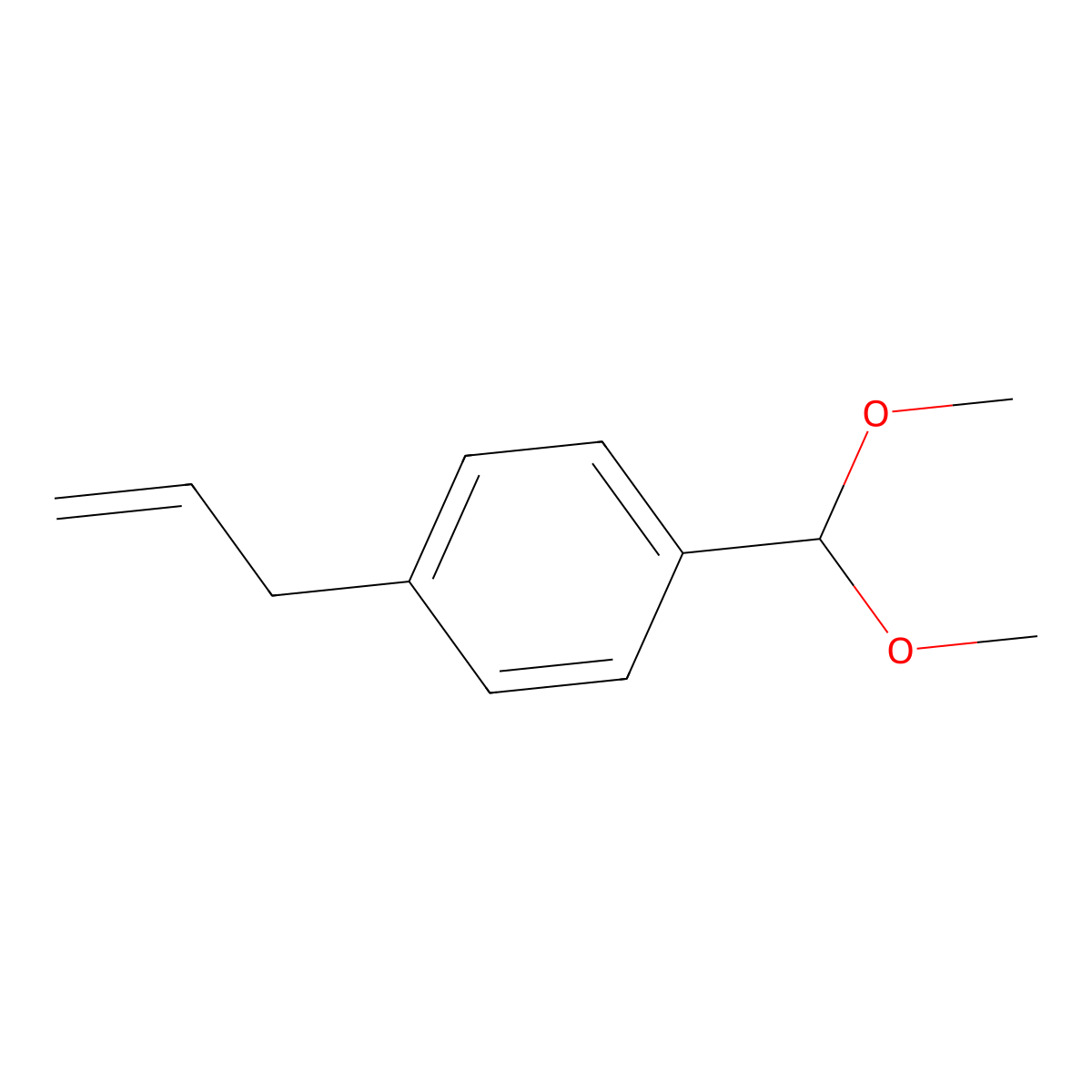3-(4-Dimethoxymethylphenyl)-1-propene molecular structure, CAS 1314962-06-5