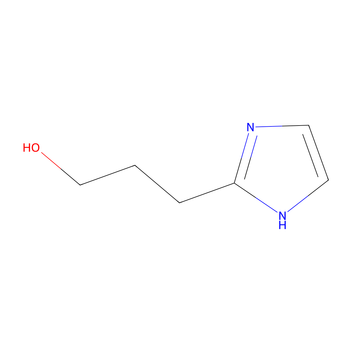 3-(1H-imidazol-2-yl)propan-1-ol molecular structure, CAS 1314965-15-5