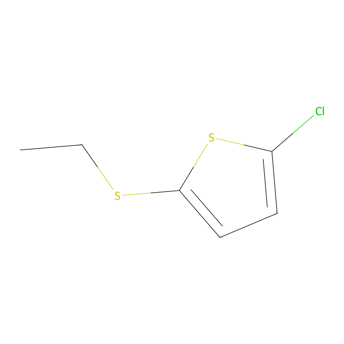 5-Chloro-2-thienyl ethyl sulfide molecular structure, CAS 1314966-23-8