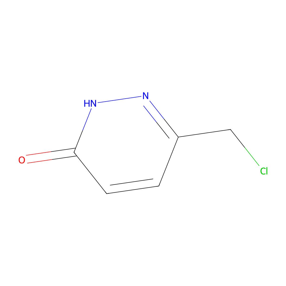 6-(Chloromethyl)pyridazin-3-ol molecular structure, CAS 1314967-94-6