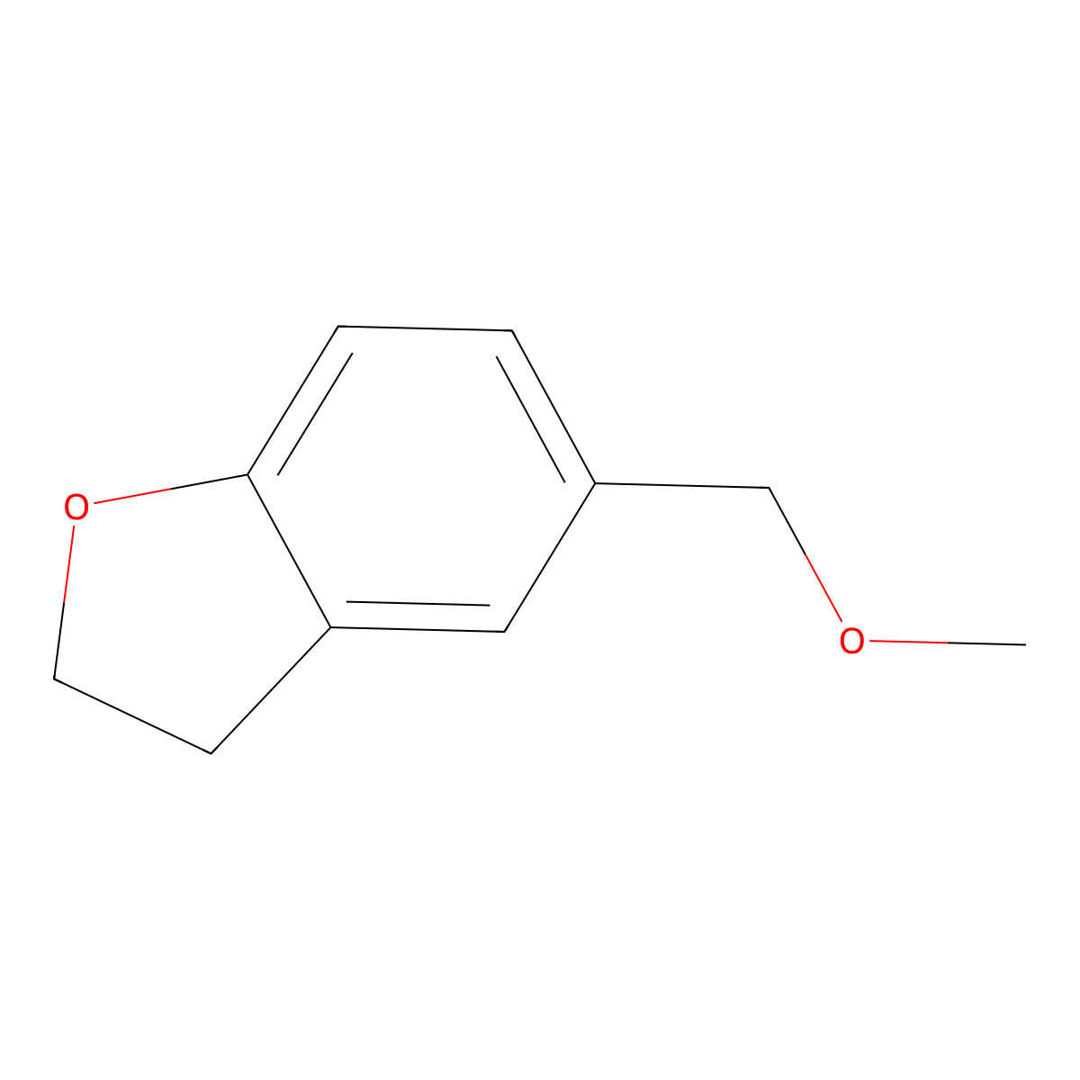 5-(Methoxymethyl)-2,3-dihydrobenzofuran molecular structure, CAS 1314969-75-9
