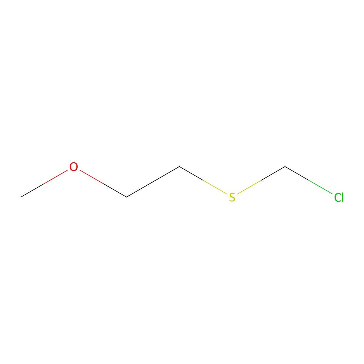 1-[(Chloromethyl)sulfanyl]-2-methoxyethane molecular structure, CAS 1314970-78-9