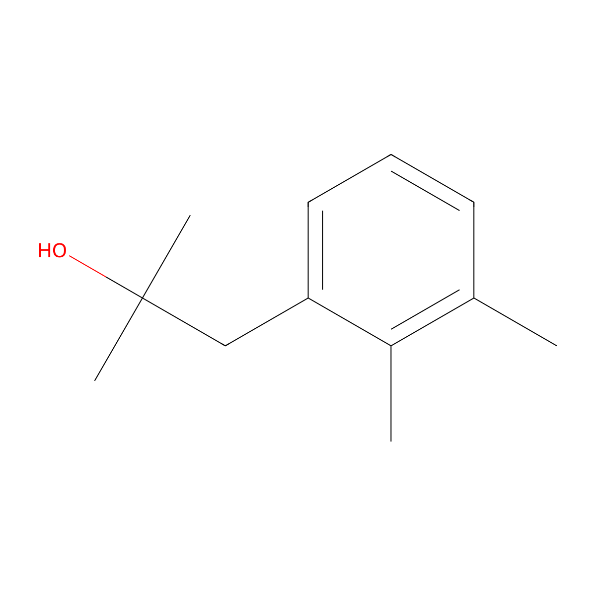 1-(2,3-Dimethylphenyl)-2-methyl-2-propanol molecular structure, CAS 1314976-60-7