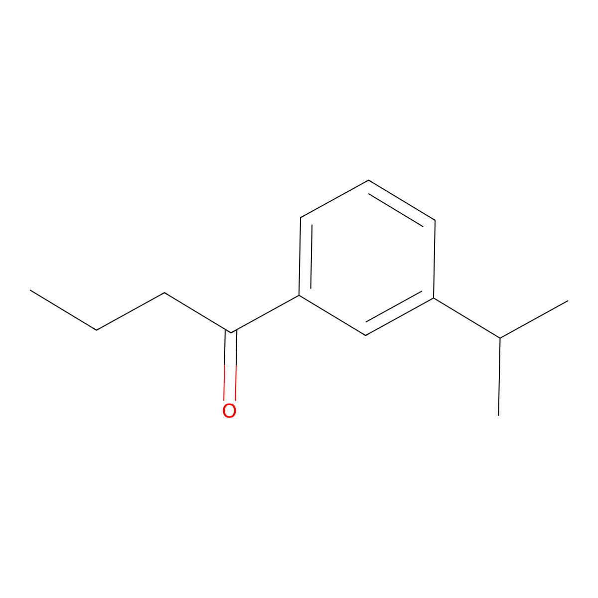 3'-iso-Propylbutyrophenone molecular structure, CAS 1314978-32-9