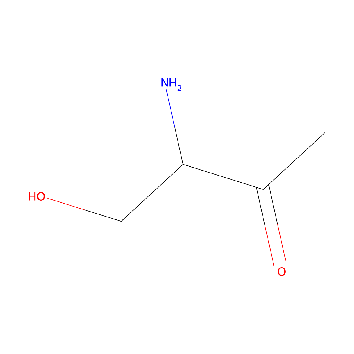 (3S)-3-Amino-4-hydroxybutan-2-one molecular structure, CAS 1315052-42-6