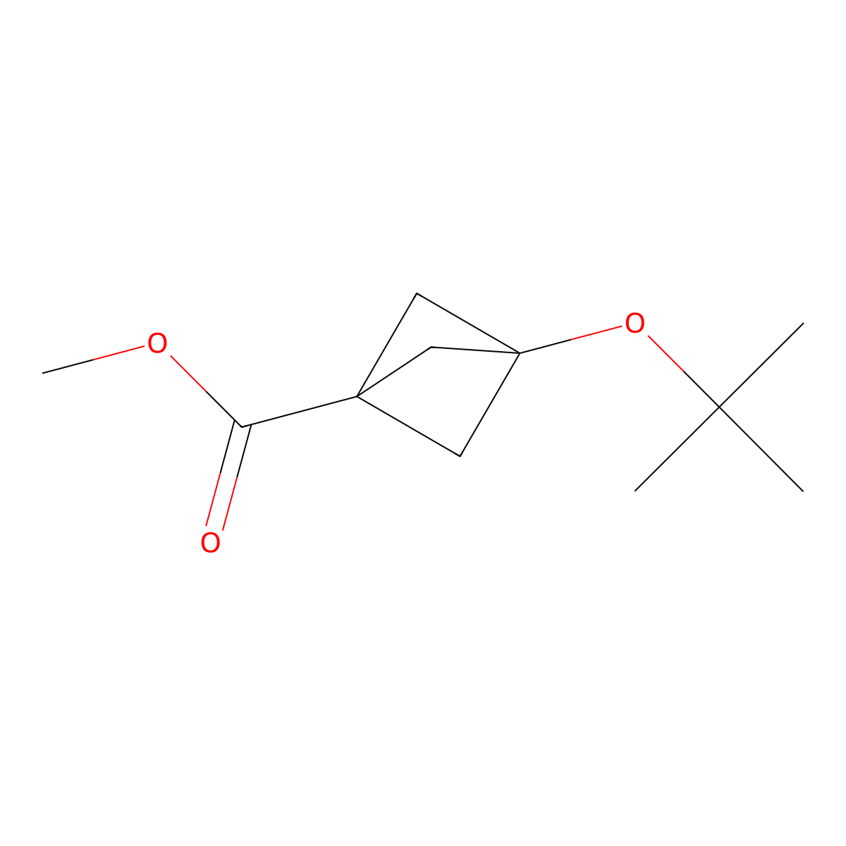 Methyl 3-(tert-butoxy)bicyclo[1.1.1]pentane-1-carboxylate molecular structure, CAS 131515-45-2